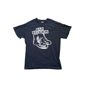 Bad‎ Religion 2013 Tour T Shirt Mens Size Medium Black Graphic Tee
